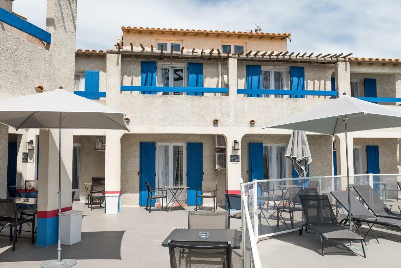 Hotel Le Bleu Marine Сент-Марі-де-ла-Мер Екстер'єр фото